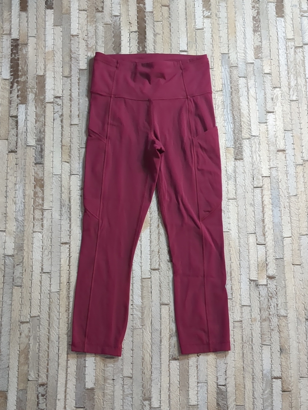 Lululemon Women's 4 Align High-Rise Crop 23" Magenta Pink Leggings